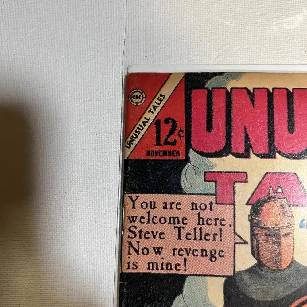 Charlton Unusual Tales 43 Comic Book Unisex OS Multi Good Silver Age Sci-Fi 1963